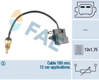 Датчик температуры охлаждающей жидкости FAE 32426