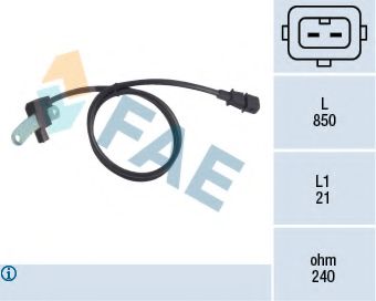 Датчик положения коленвала FAE 79019