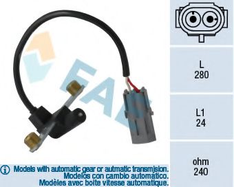 Датчик положения коленвала FAE 79022