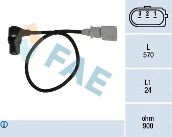 Датчик положения коленвала FAE 79056