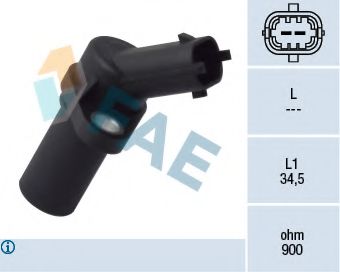 Датчик положения коленвала FAE 79093