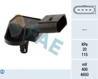 Датчик давления наддува FAE 15033