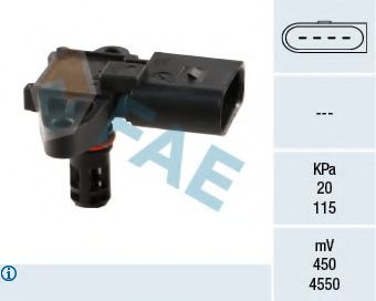 Датчик давления наддува FAE 15034