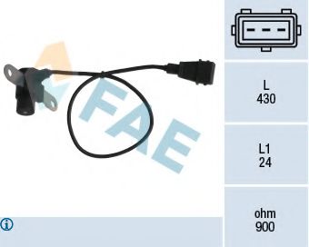 Датчик положения коленвала FAE 79032