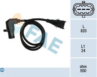 Датчик положения коленвала FAE 79041