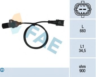 Датчик положения коленвала FAE 79220