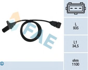 Датчик положения коленвала FAE 79295