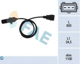 Датчик положения коленвала FAE 79296