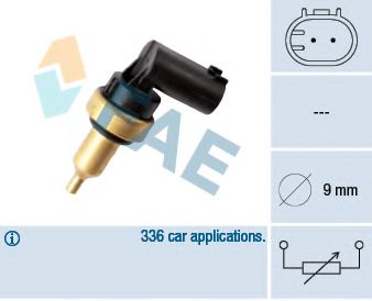 Датчик, температура головки цилиндров FAE 32706