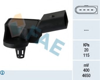 Датчик давления наддува FAE 15090