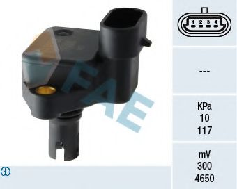 Датчик давления наддува FAE 15066
