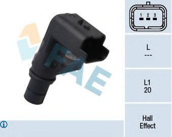 Датчик положения коленвала FAE 79040