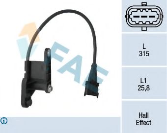 Датчик положения коленвала FAE 79121
