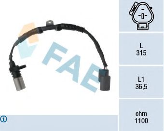 Датчик положения коленвала FAE 79299