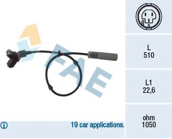 Датчик АБС FAE 78005