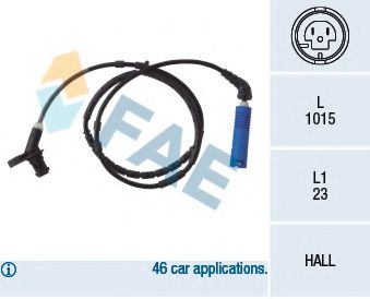 Датчик АБС FAE 78039