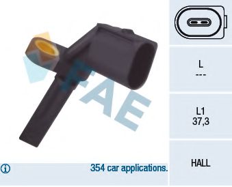 Датчик АБС FAE 78061