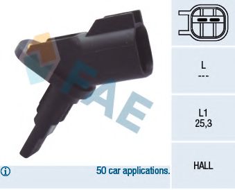Датчик АБС FAE 78094