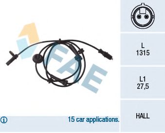 Датчик АБС FAE 78030
