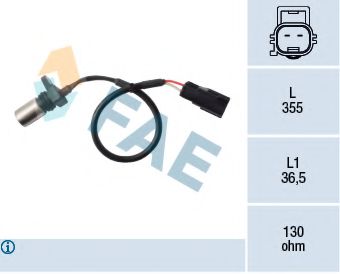 Датчик положения коленвала FAE 79410
