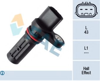 Датчик положения коленвала FAE 79402