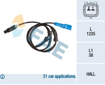 Датчик АБС FAE 78233