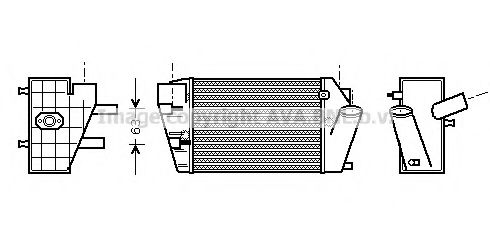 Интеркулер AVA AIA4187