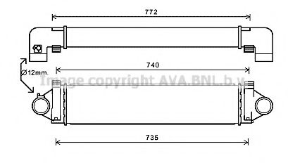 Интеркулер AVA AUA4218