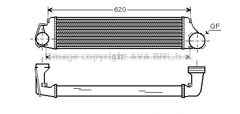 Интеркулер AVA BW4282