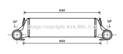 Интеркулер AVA BW4421