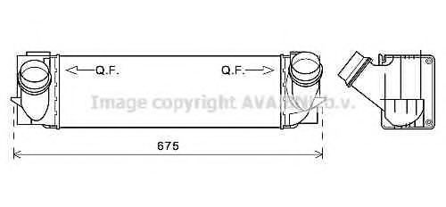 Интеркулер AVA BW4457