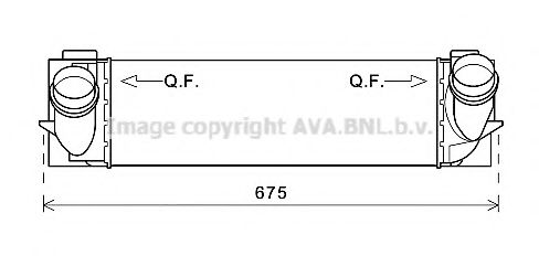 Интеркулер AVA BW4463