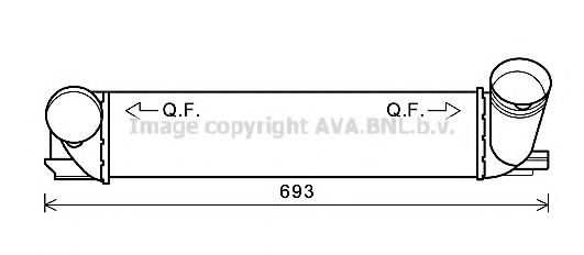 Интеркулер AVA BWA4473