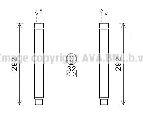 Осушитель кондиционера AVA BWD445
