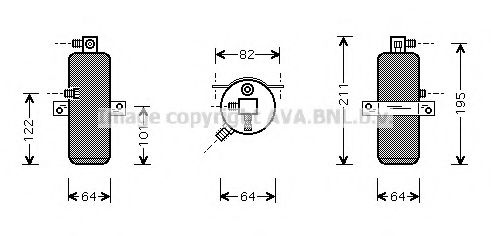 Осушитель кондиционера AVA CND202