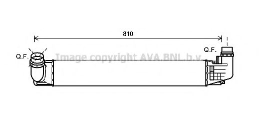 Интеркулер AVA DAA4009
