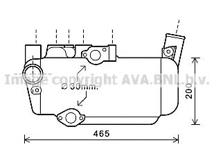 Масляный радиатор AVA DF3053