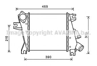 Интеркулер AVA DN4411