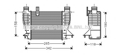 Интеркулер AVA DNA4356