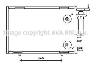 Радиатор кондиционера AVA FD5583D