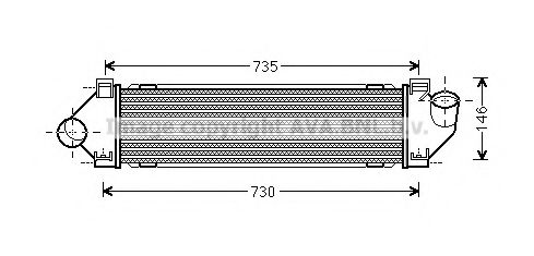 Интеркулер AVA FDA4480