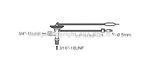 Расширительный клапан кондиционера MITSUBISHI MR250687