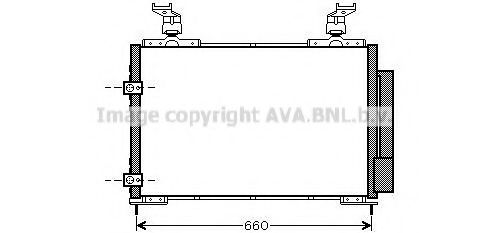 Радиатор кондиционера AVA HD5217D