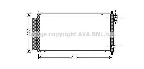 Радиатор кондиционера AVA HD5222D