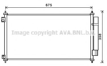 Радиатор кондиционера AVA HDA5282D