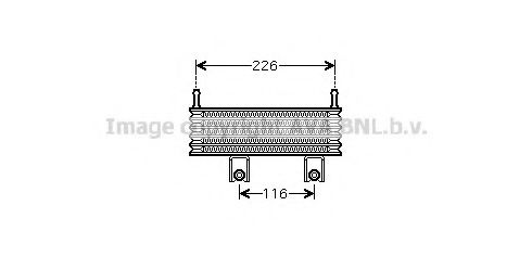 Масляный радиатор коробки передач Hyundai/Kia 2546038100