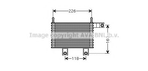 Масляный радиатор коробки передач Hyundai/Kia 254603A000