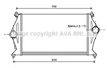 Интеркулер ava HY4327