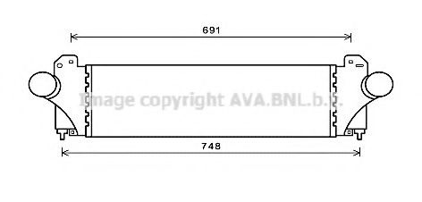 Интеркулер AVA IV4129