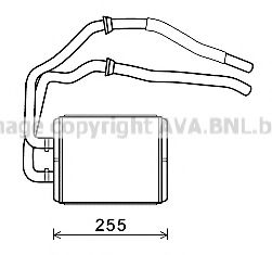 Радиатор печки AVA IV6105